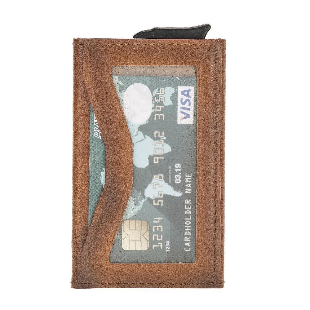 Bayelon Austin Leather RFID Coin Purse & Card Holder