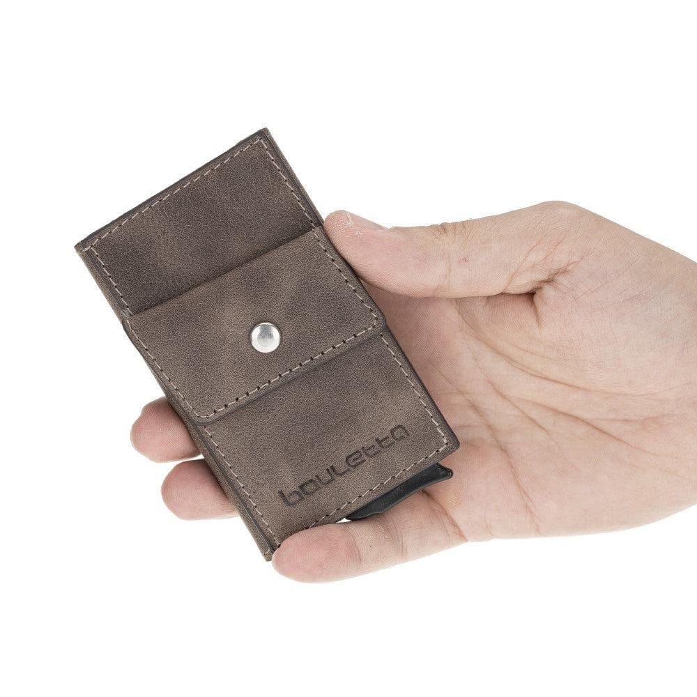 Bayelon Austin Leather RFID Coin Purse & Card Holder