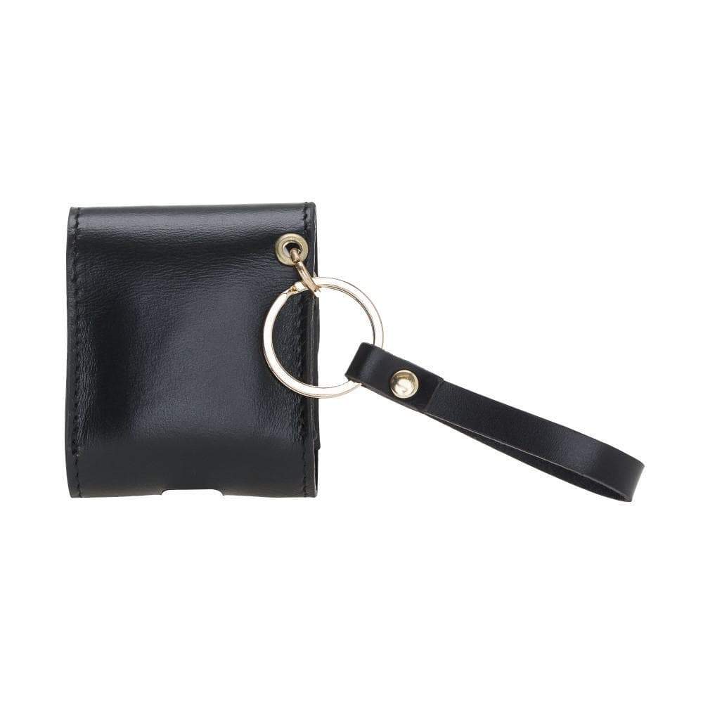 UnBranded Mai Snap AirPods 1 and AirPods 2 Leather Case with Hook