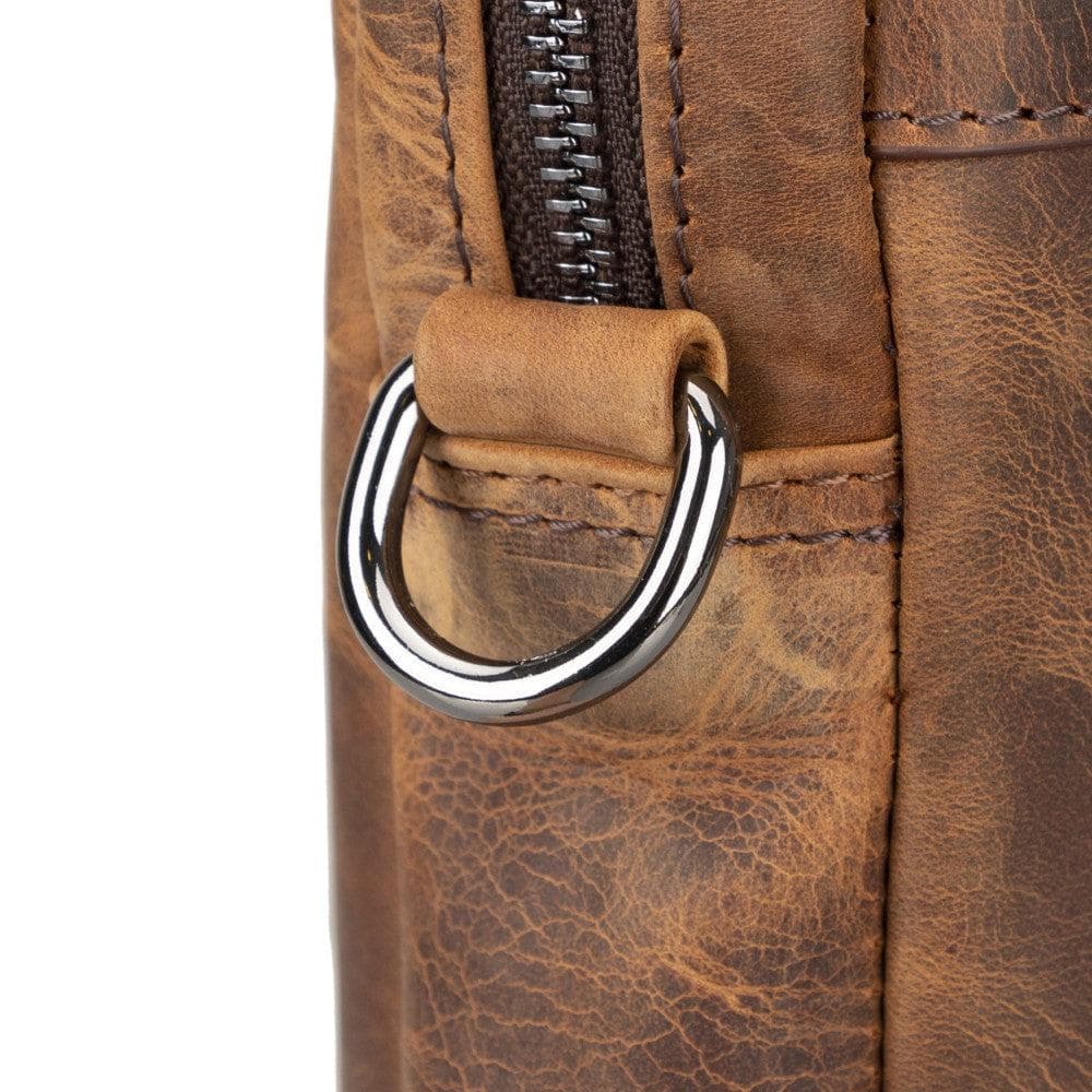 Bayelon Apollo Leather Business Briefcase / Laptop Case 16"