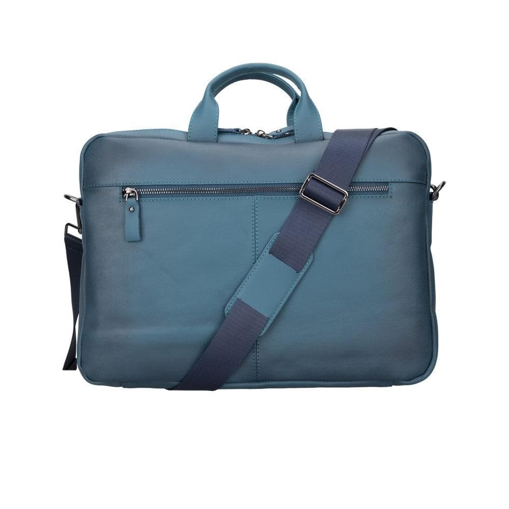 Bayelon Apollo Leather Business Briefcase / Laptop Case 16"