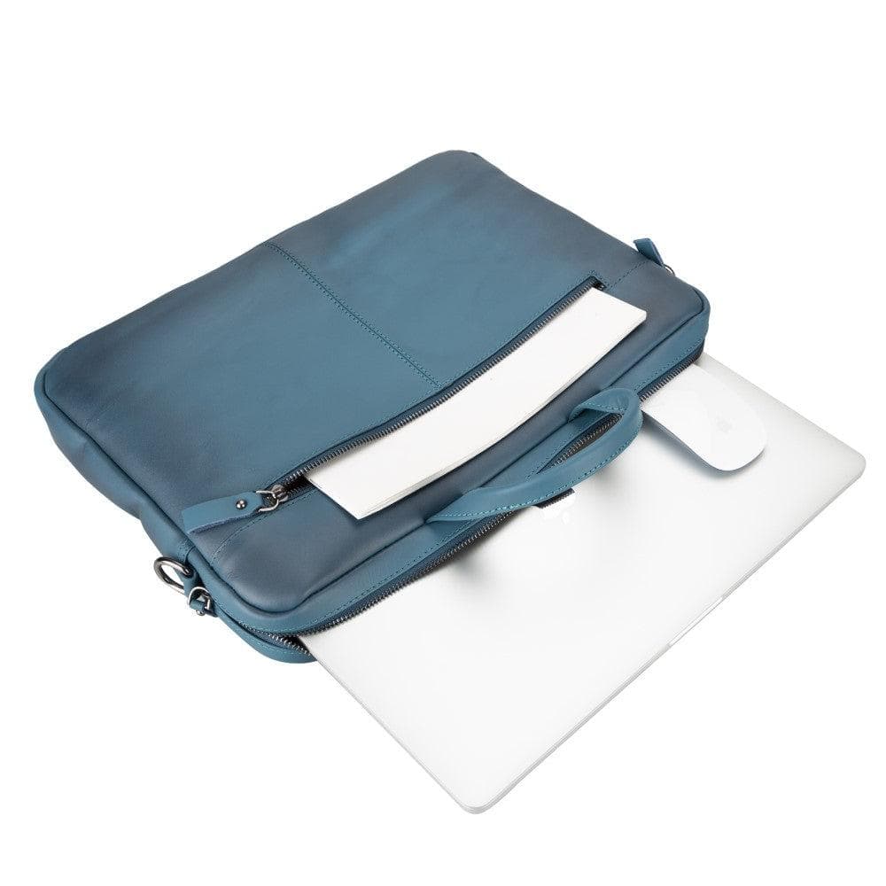 Bayelon Apollo Leather Business Briefcase / Laptop Case 16"