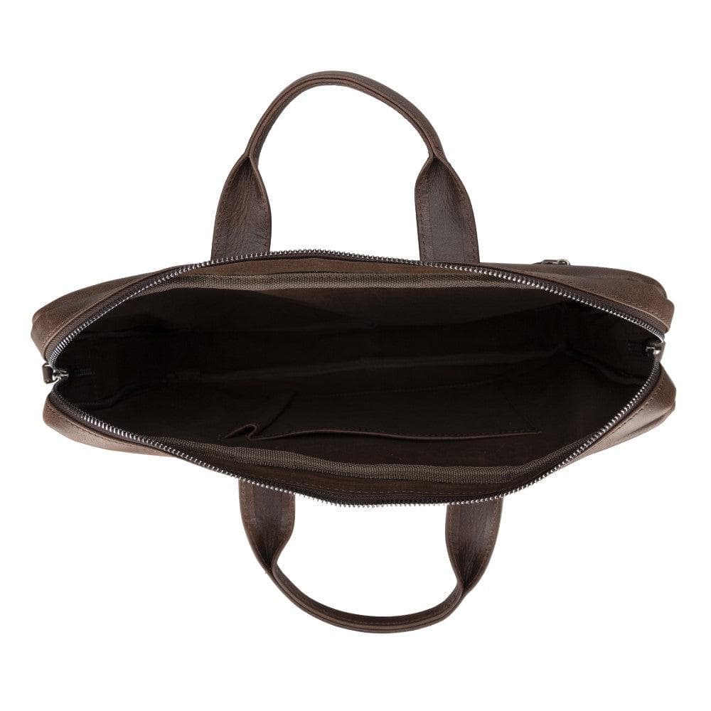 Bayelon Apollo Leather Business Briefcase / Laptop Case 16"