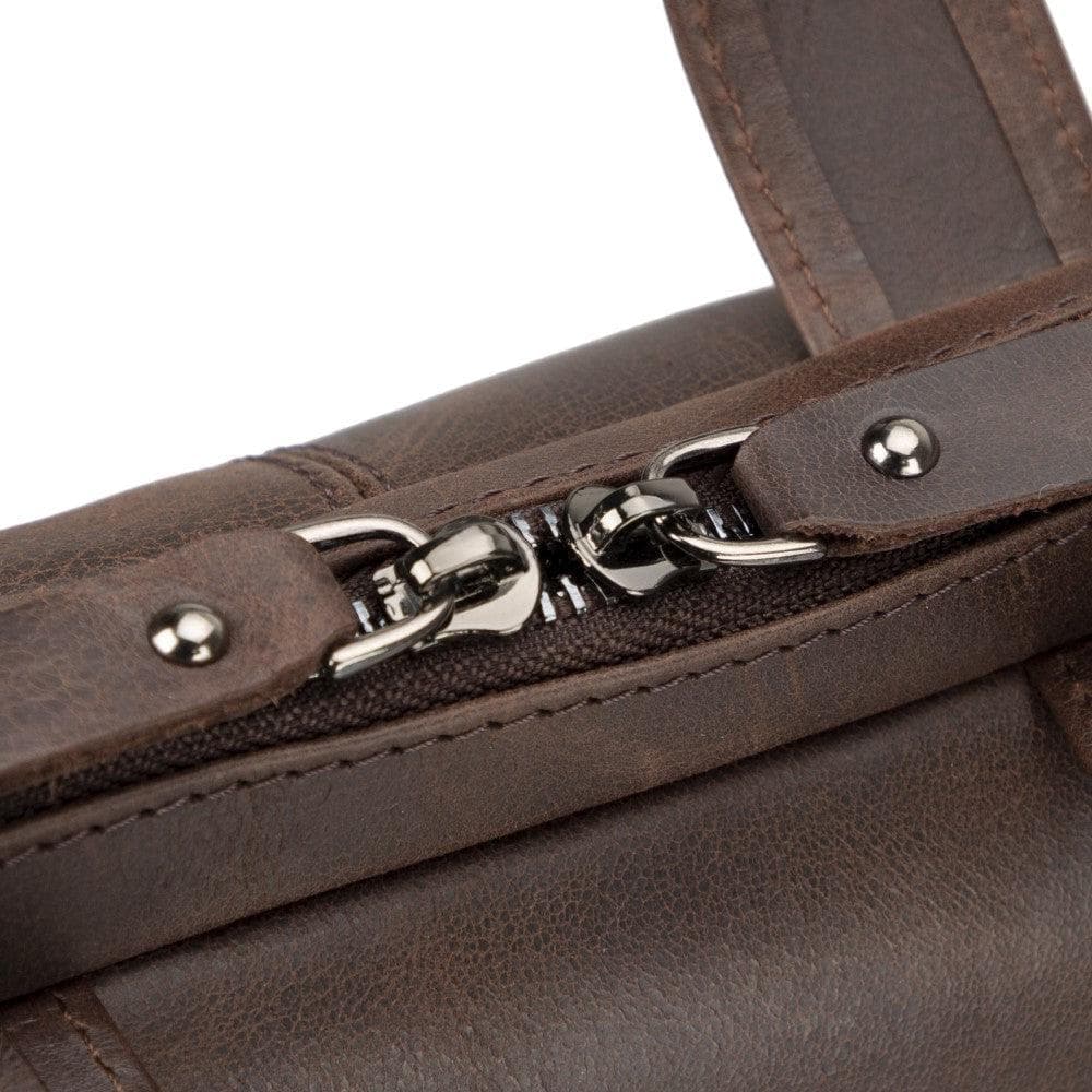 Bayelon Apollo Leather Business Briefcase / Laptop Case 16"