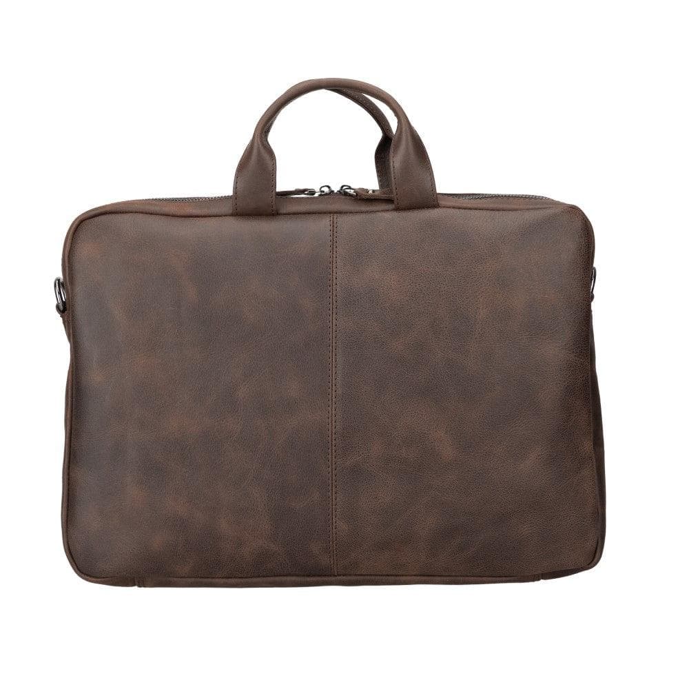 Bayelon Apollo Leather Business Briefcase / Laptop Case 16"