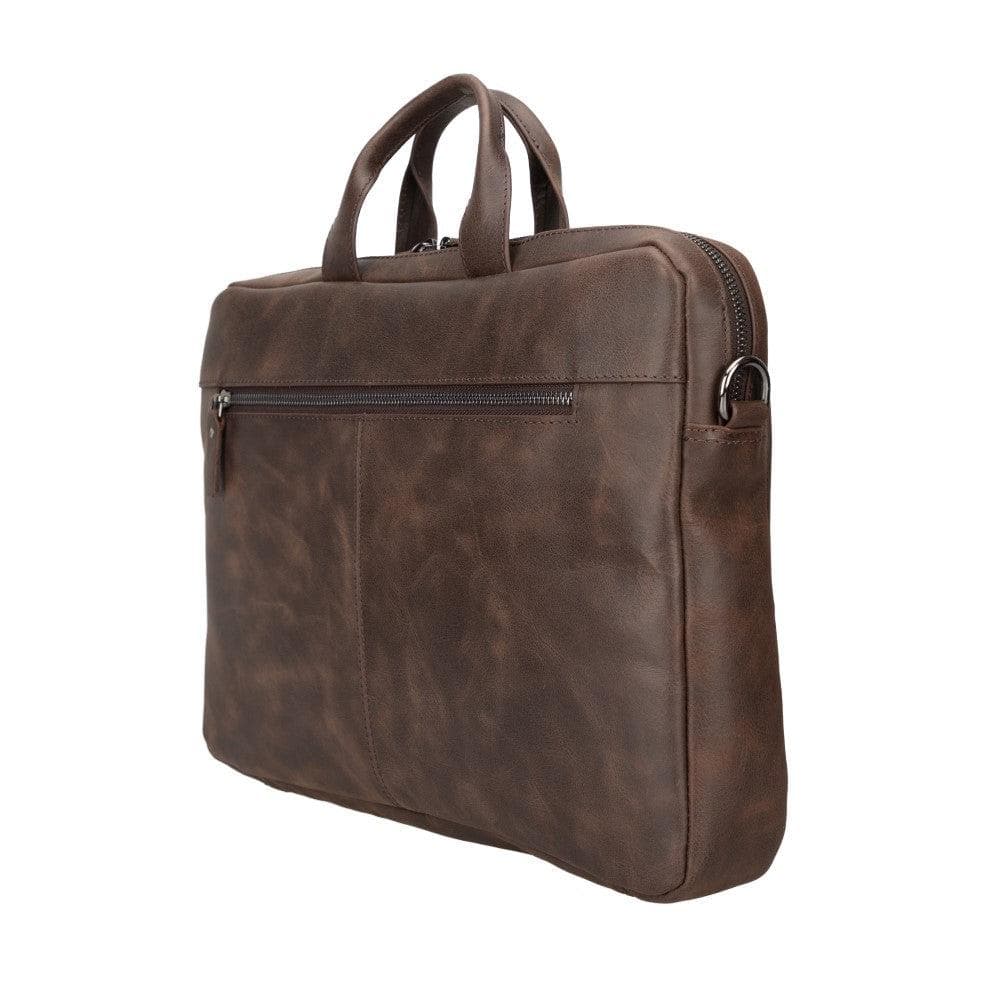 Bayelon Apollo Leather Business Briefcase / Laptop Case 16"