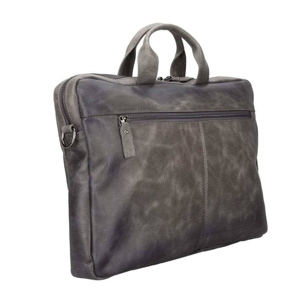 Bayelon Apollo Leather Business Briefcase / Laptop Case 16"