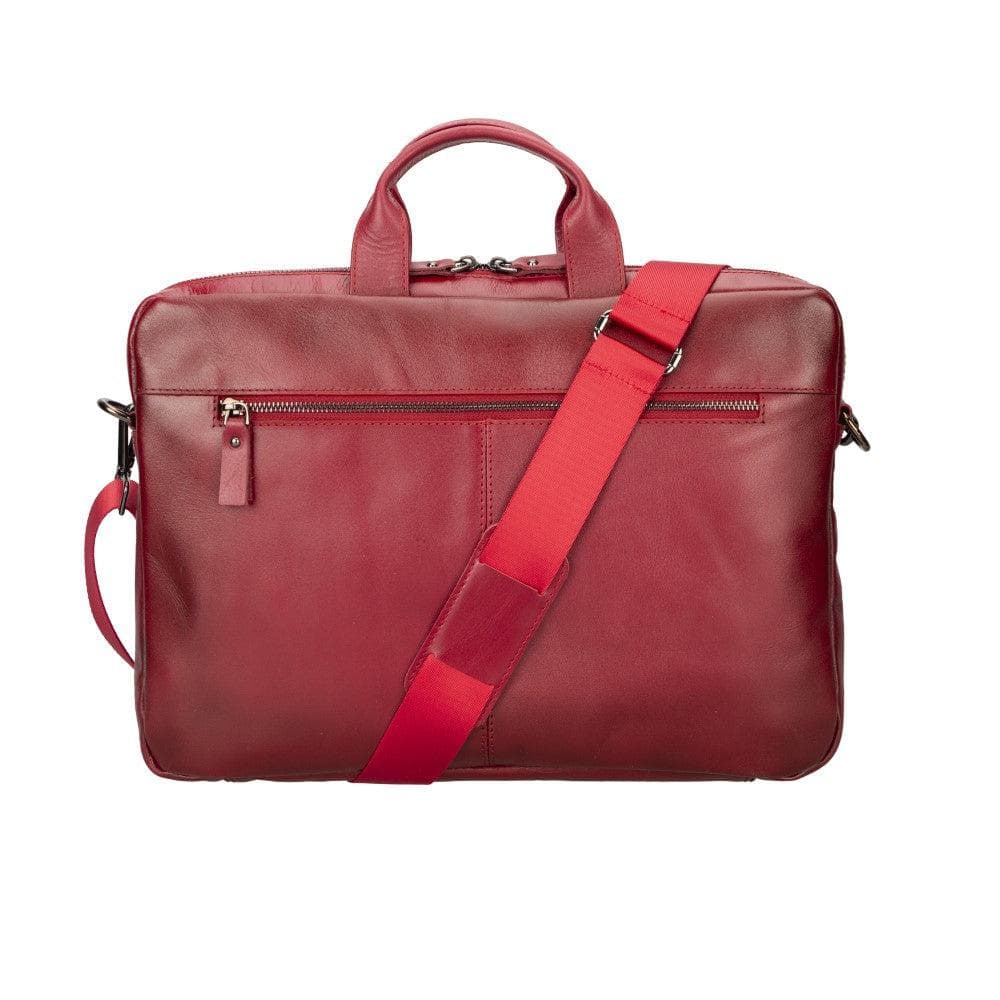 Bayelon Apollo Leather Business Briefcase / Laptop Case 16"