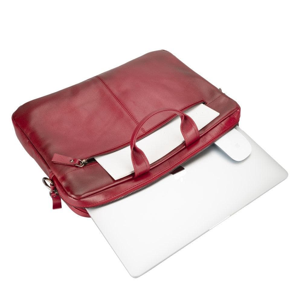 Bayelon Apollo Leather Business Briefcase / Laptop Case 16"
