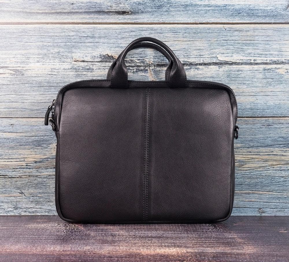 Bayelon Apollo Leather Business Briefcase / Laptop Case 16"