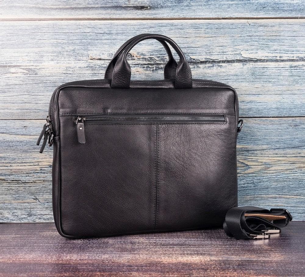 Bayelon Apollo Leather Business Briefcase / Laptop Case 16"
