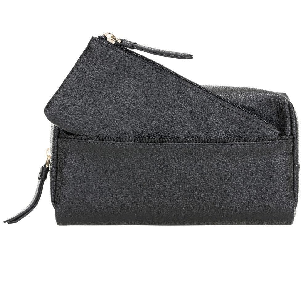 Bayelon Marc PU Leather Dopp Kit - Elegant Travel Toiletry Bag