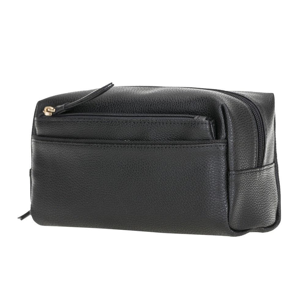 Bayelon Marc PU Leather Dopp Kit - Elegant Travel Toiletry Bag