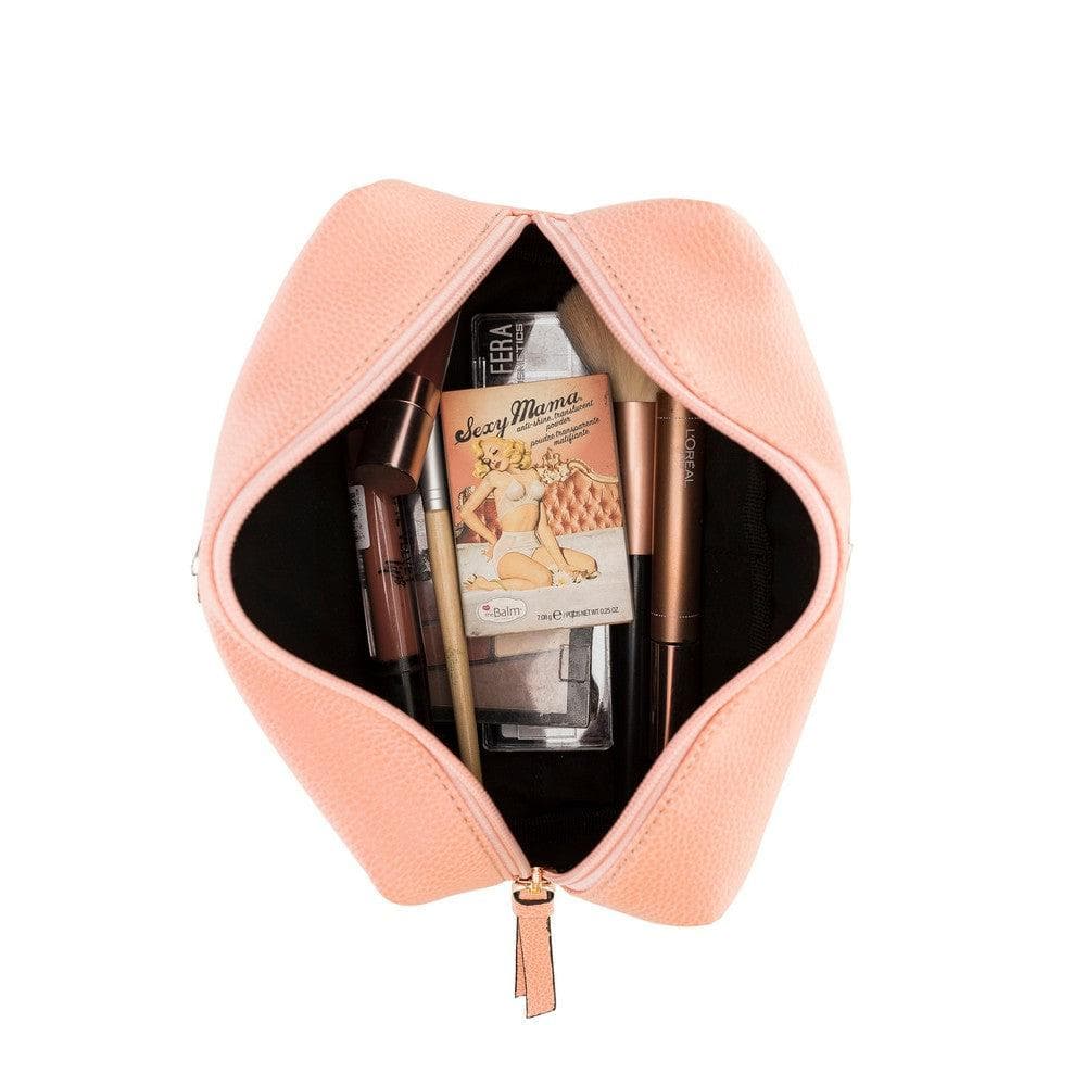 Bayelon Marc PU Leather Dopp Kit - Elegant Travel Toiletry Bag