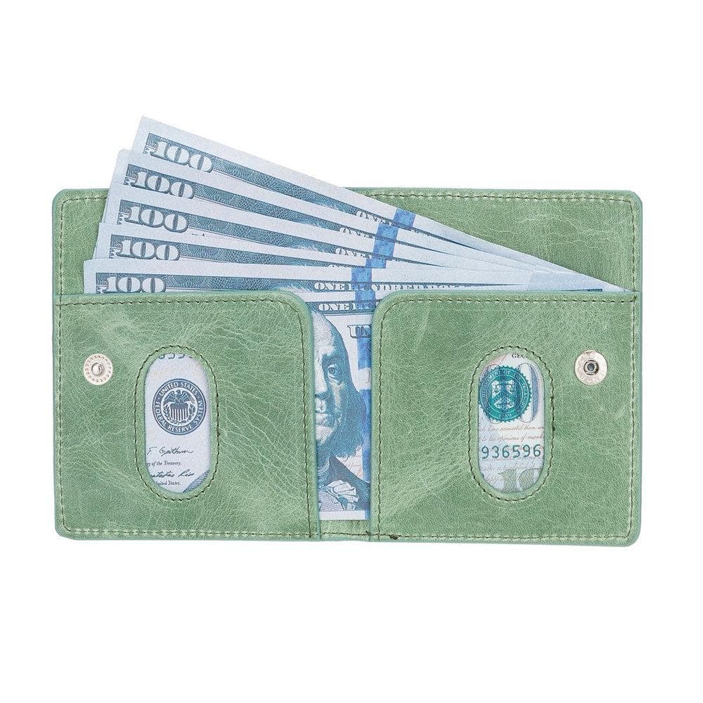 Bayelon Robin Genuine Leather Wallet with Card Slots Goldenrod