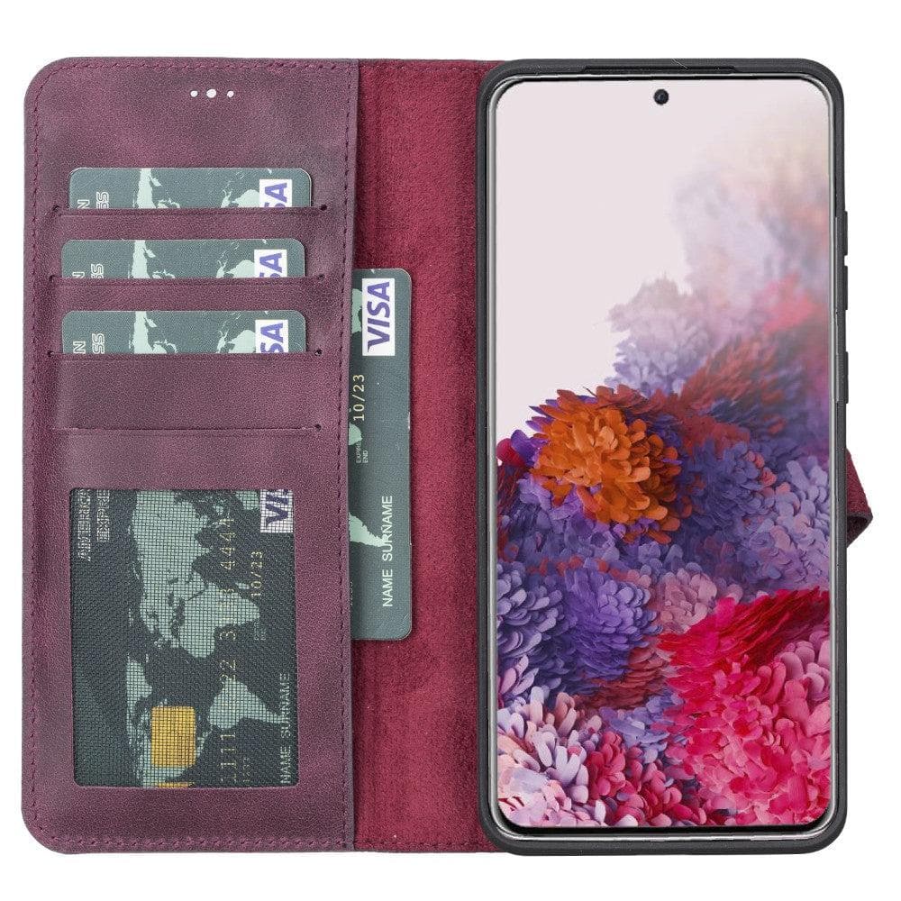 Bayelon Detachable Leather Wallet Case for Samsung Galaxy S20