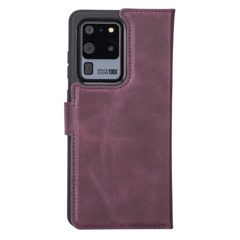 Bayelon Detachable Leather Wallet Case for Samsung Galaxy S20