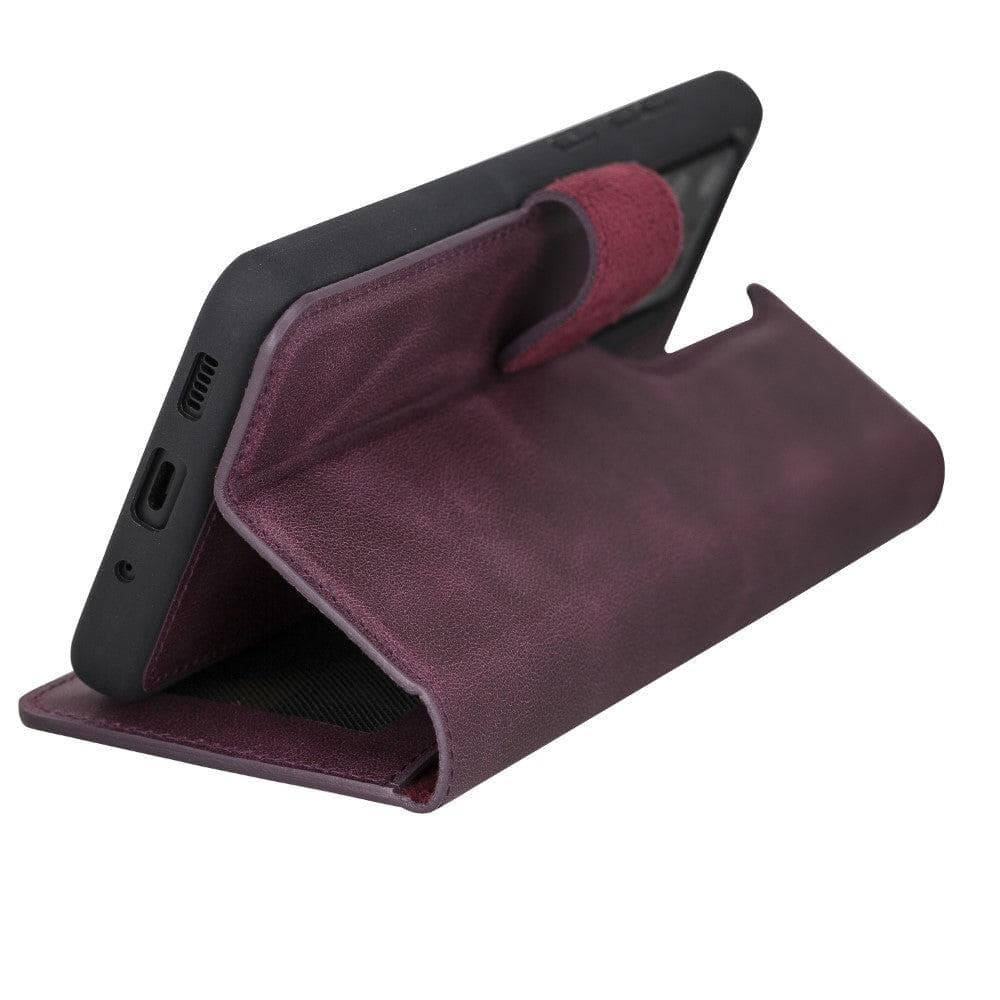 Bayelon Detachable Leather Wallet Case for Samsung Galaxy S20