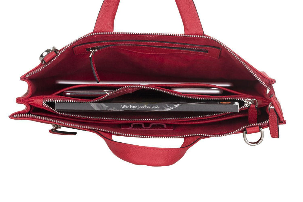 Bouletta Canzo Leather Briefcase