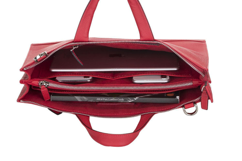 Bouletta Canzo Leather Briefcase