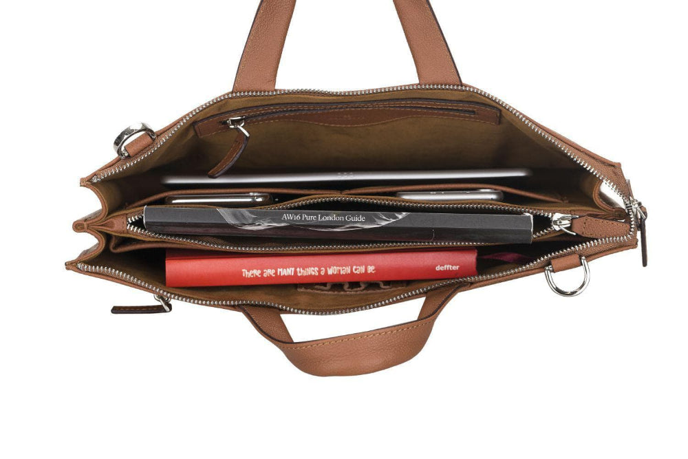 Bouletta Canzo Leather Briefcase