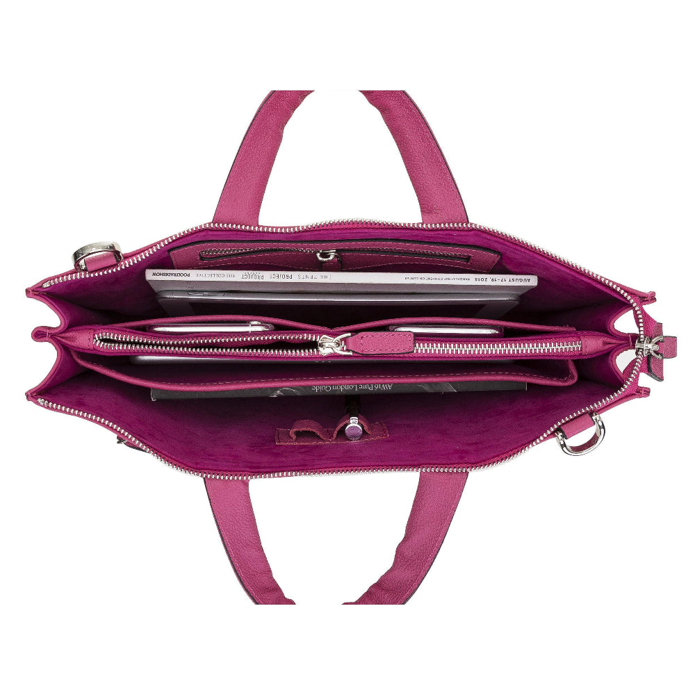Bouletta Canzo Leather Briefcase