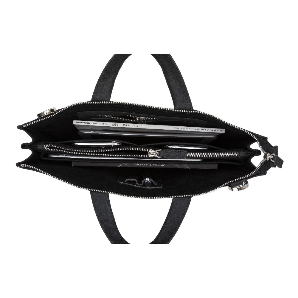 Bouletta Canzo Leather Briefcase