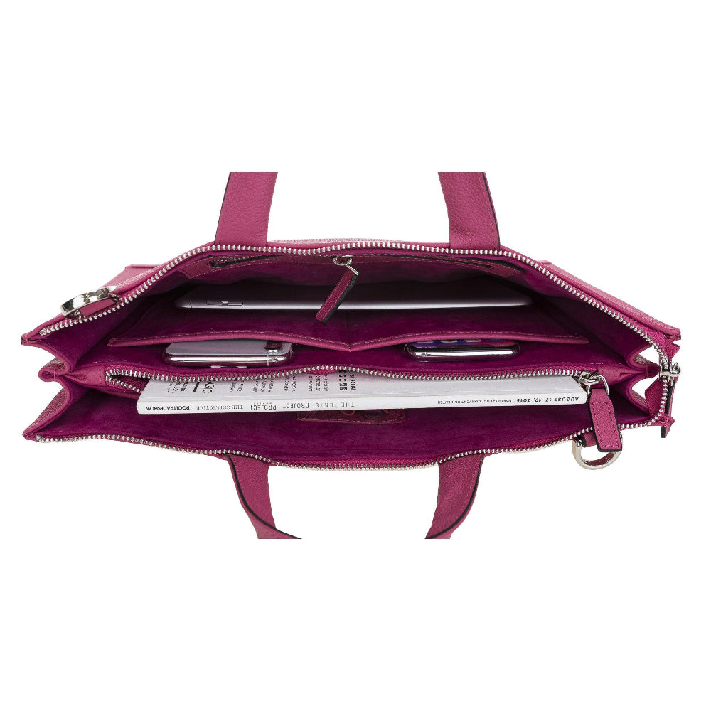 Bouletta Canzo Leather Briefcase
