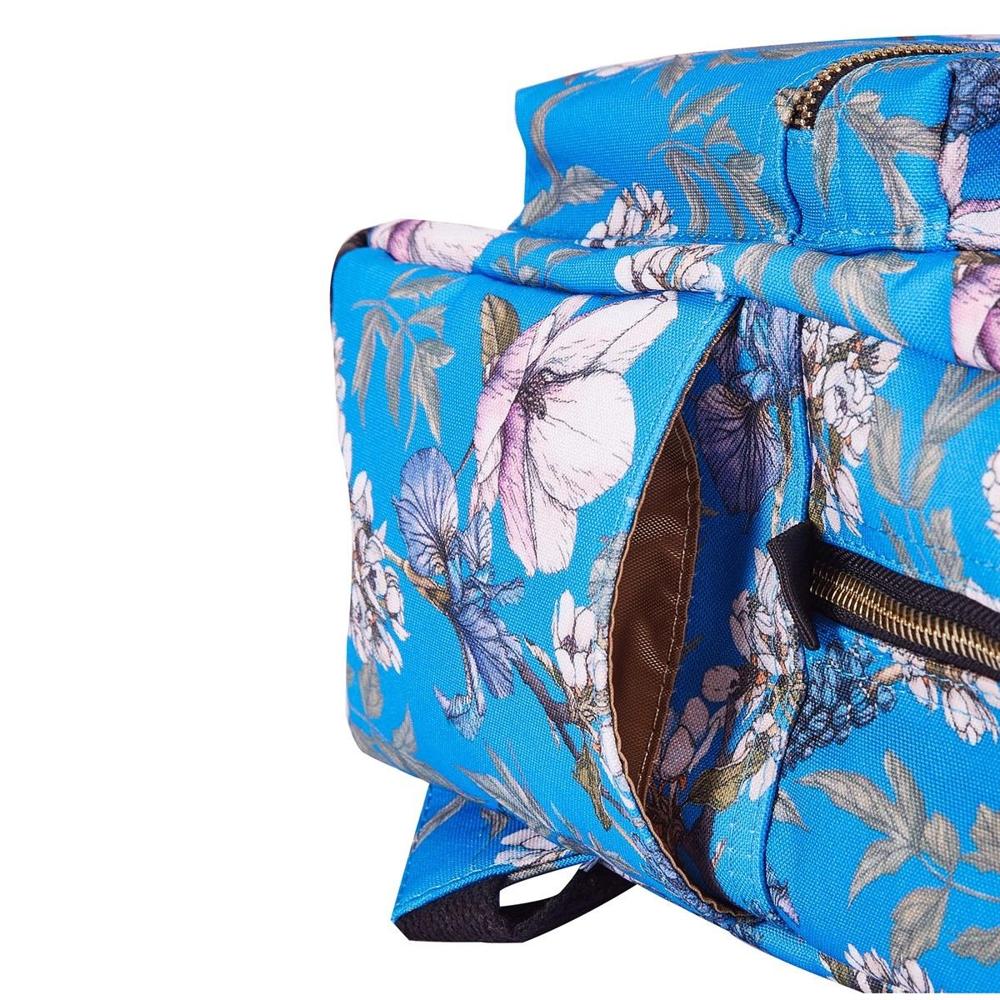 BloominBag Blue Cherry Blossom 13-14 Inch MacBook / Laptop Backpack