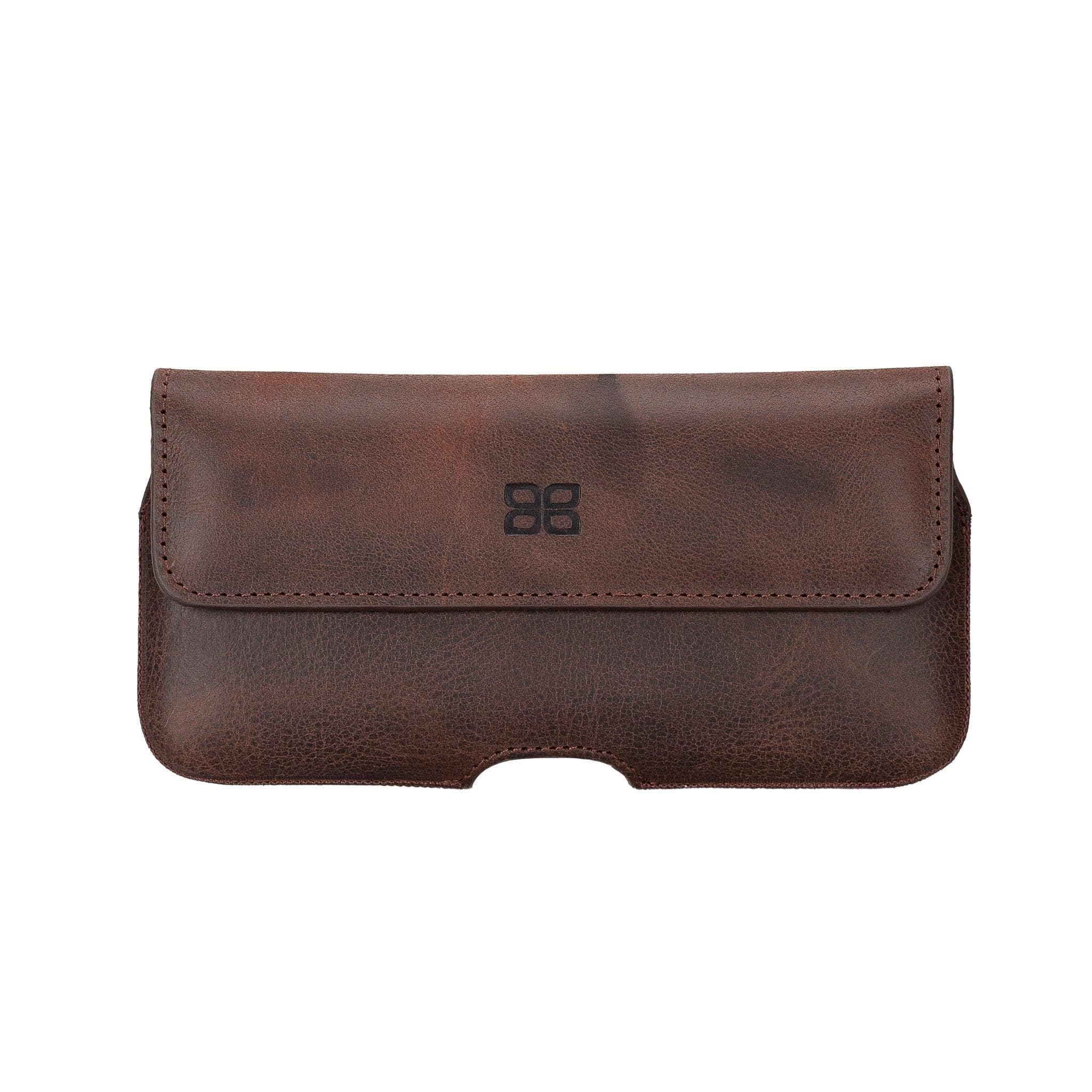 Bayelon Aslant Belt Phone Leather Case - Handcrafted Genuine Leather