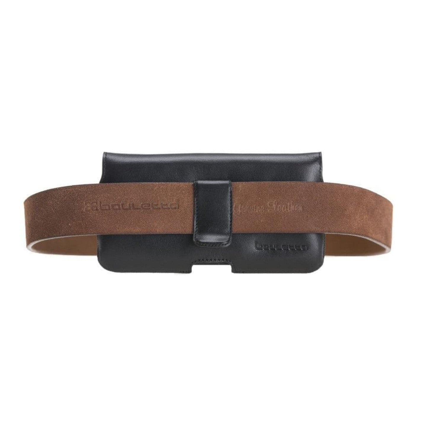 Bayelon Aslant Belt Phone Leather Case - Handcrafted Genuine Leather