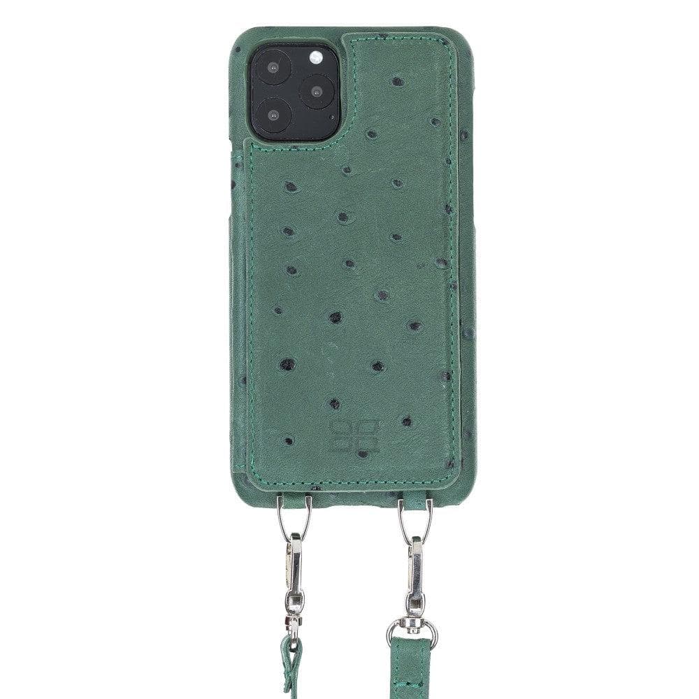 Bouletta Saff iPhone 11 Leather Case with Crossbody Strap - Bouletta
