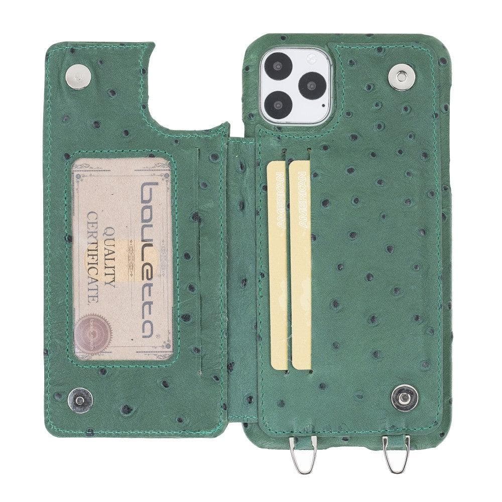 Bouletta Saff iPhone 11 Leather Case with Crossbody Strap - Bouletta