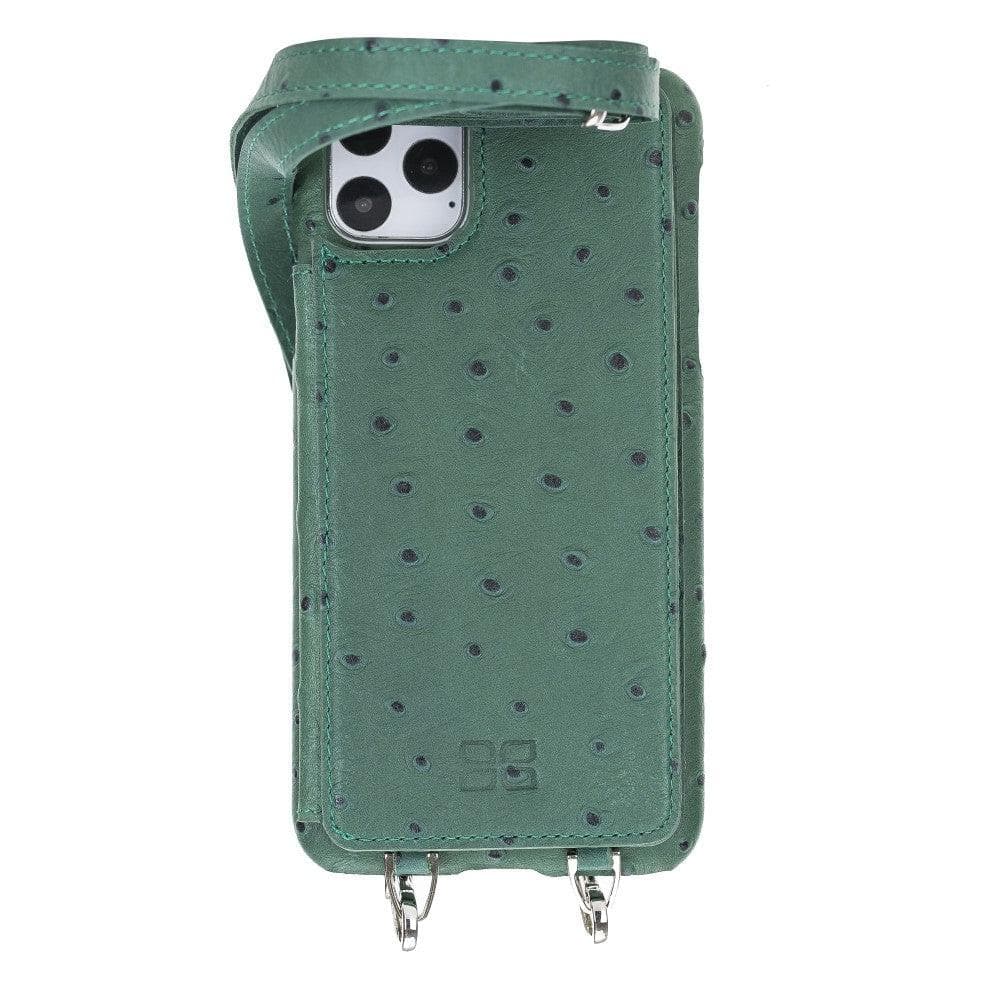 Bouletta Saff iPhone 11 Leather Case with Crossbody Strap - Bouletta