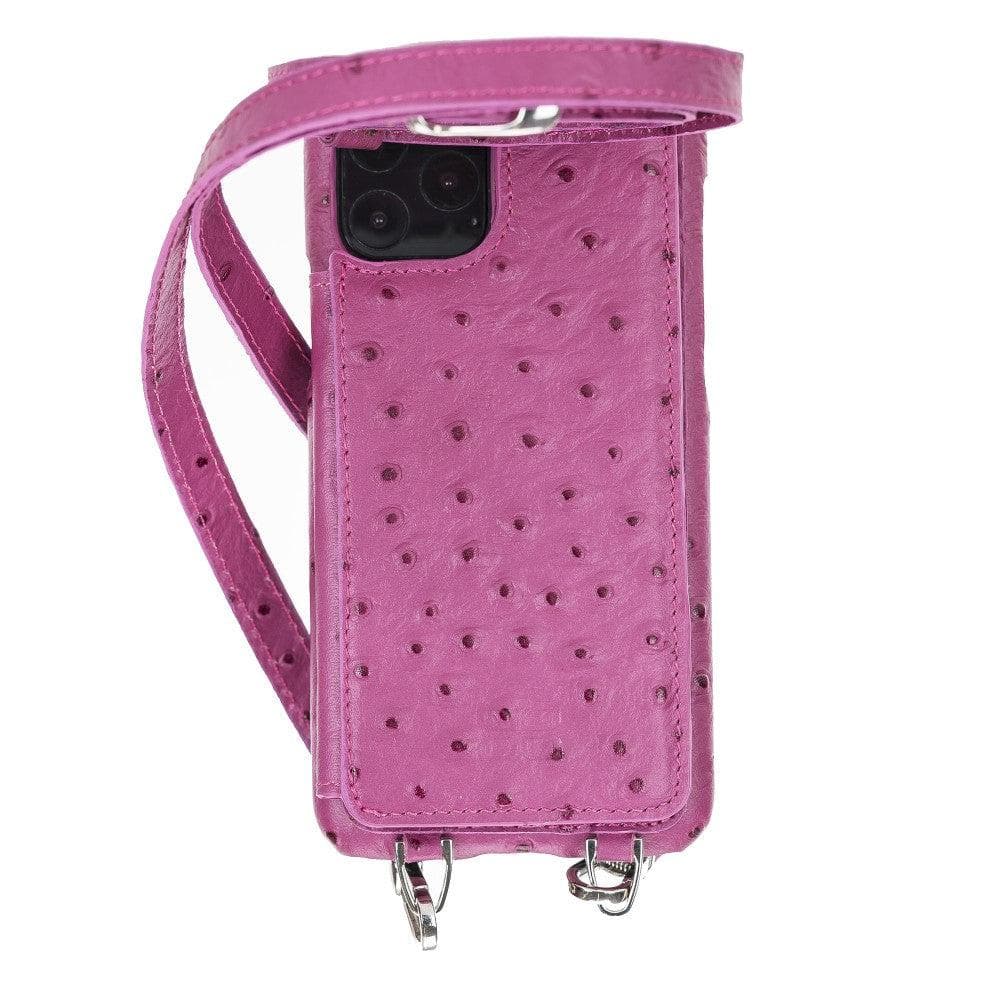Bouletta Saff iPhone 11 Leather Case with Crossbody Strap - Bouletta