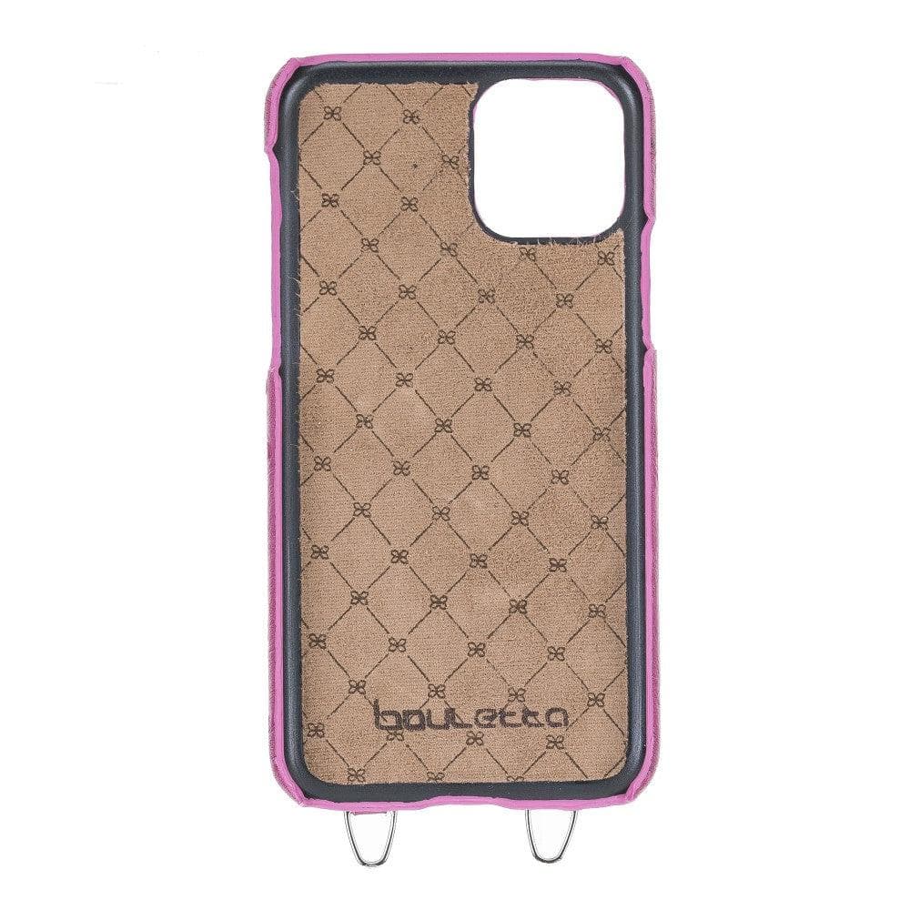 Bouletta Saff iPhone 11 Leather Case with Crossbody Strap - Bouletta