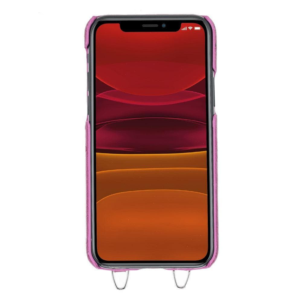 Bouletta Saff iPhone 11 Leather Case with Crossbody Strap - Bouletta