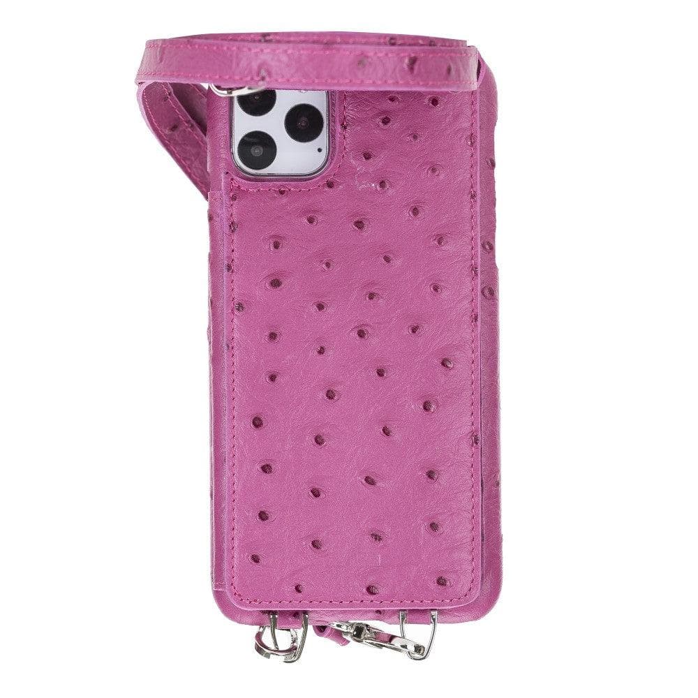 Bouletta Saff iPhone 11 Leather Case with Crossbody Strap - Bouletta