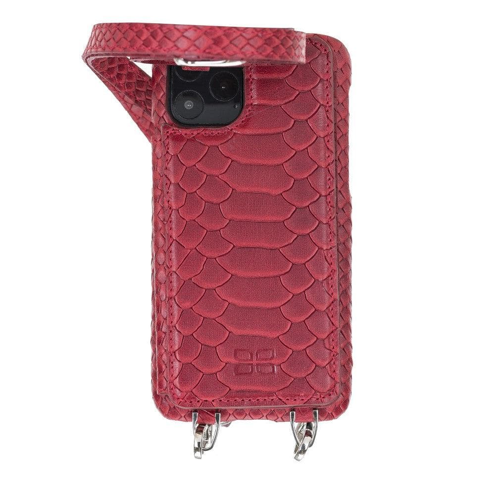 Bouletta Saff iPhone 11 Leather Case with Crossbody Strap - Bouletta