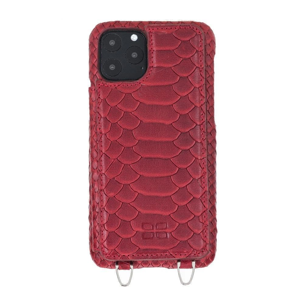 Bouletta Saff iPhone 11 Leather Case with Crossbody Strap - Bouletta
