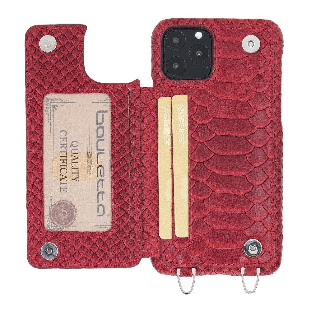 Bouletta Saff iPhone 11 Leather Case with Crossbody Strap - Bouletta