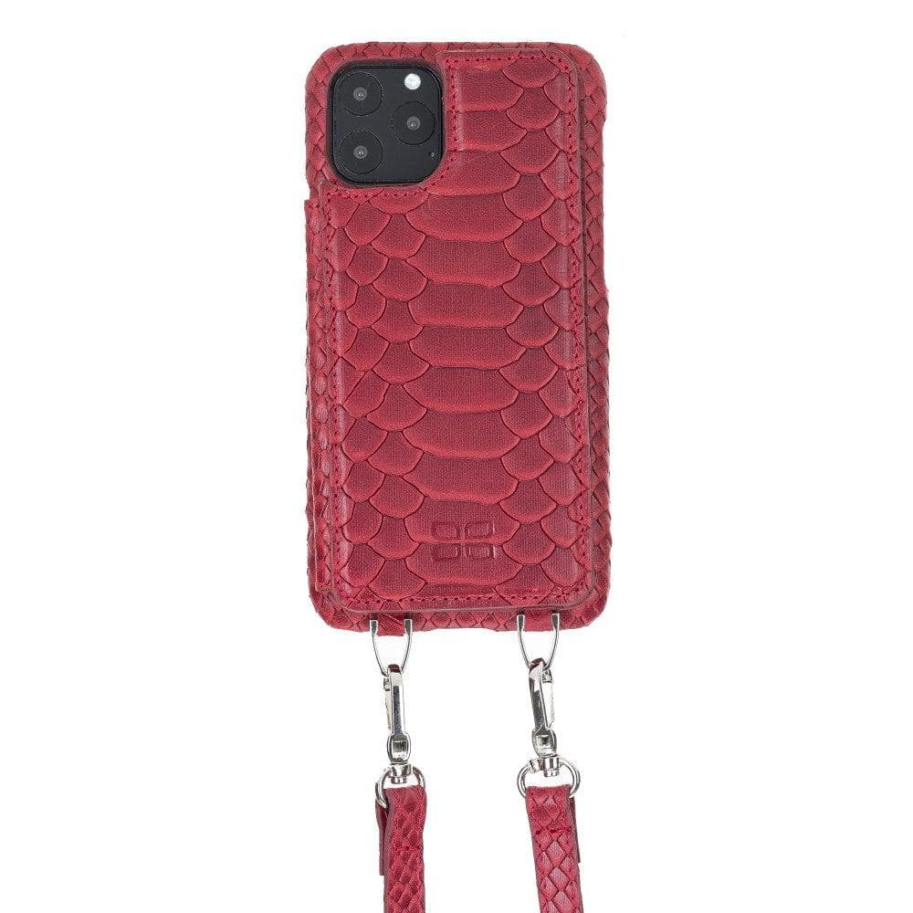 Bouletta Saff iPhone 11 Leather Case with Crossbody Strap - Bouletta
