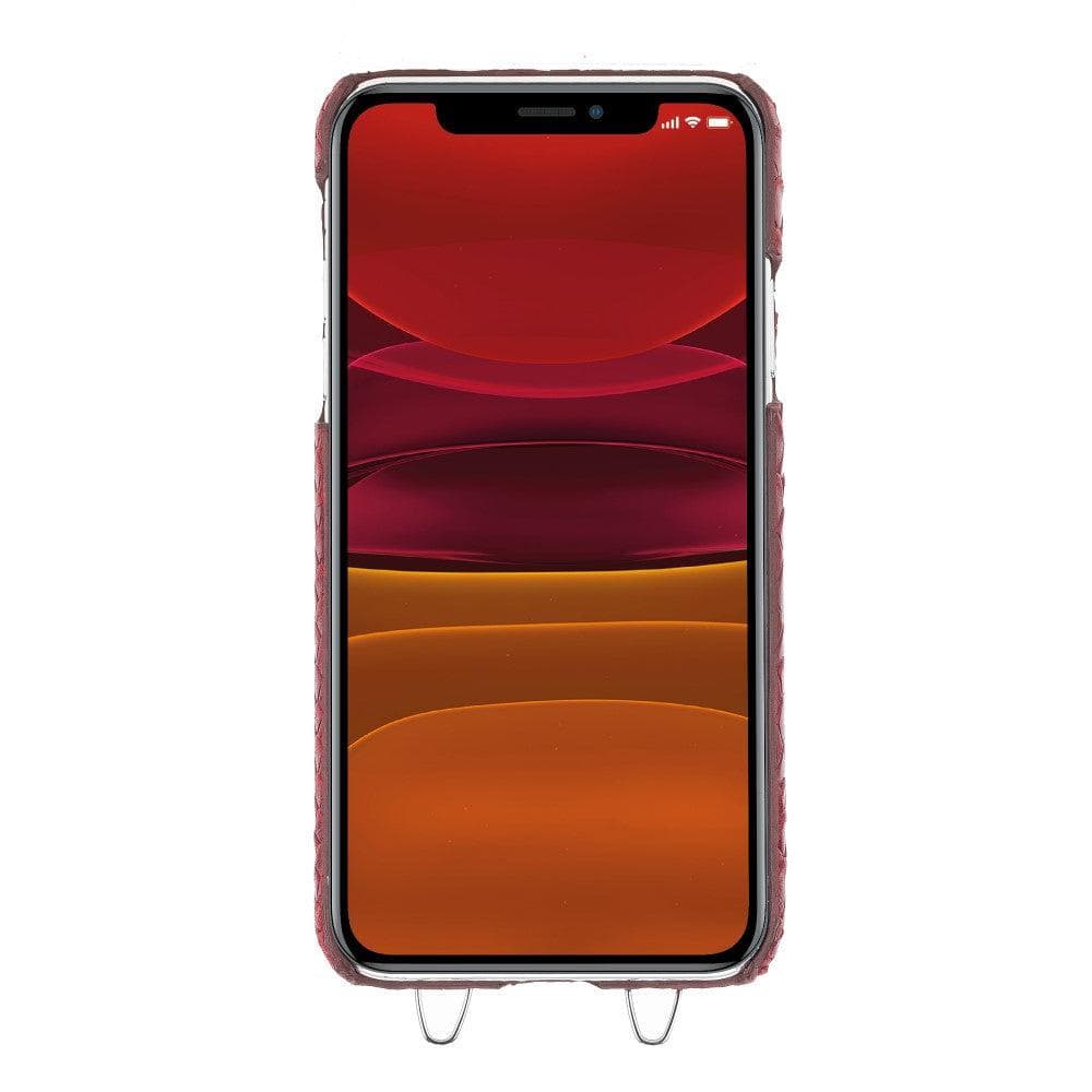 Bouletta Saff iPhone 11 Leather Case with Crossbody Strap - Bouletta