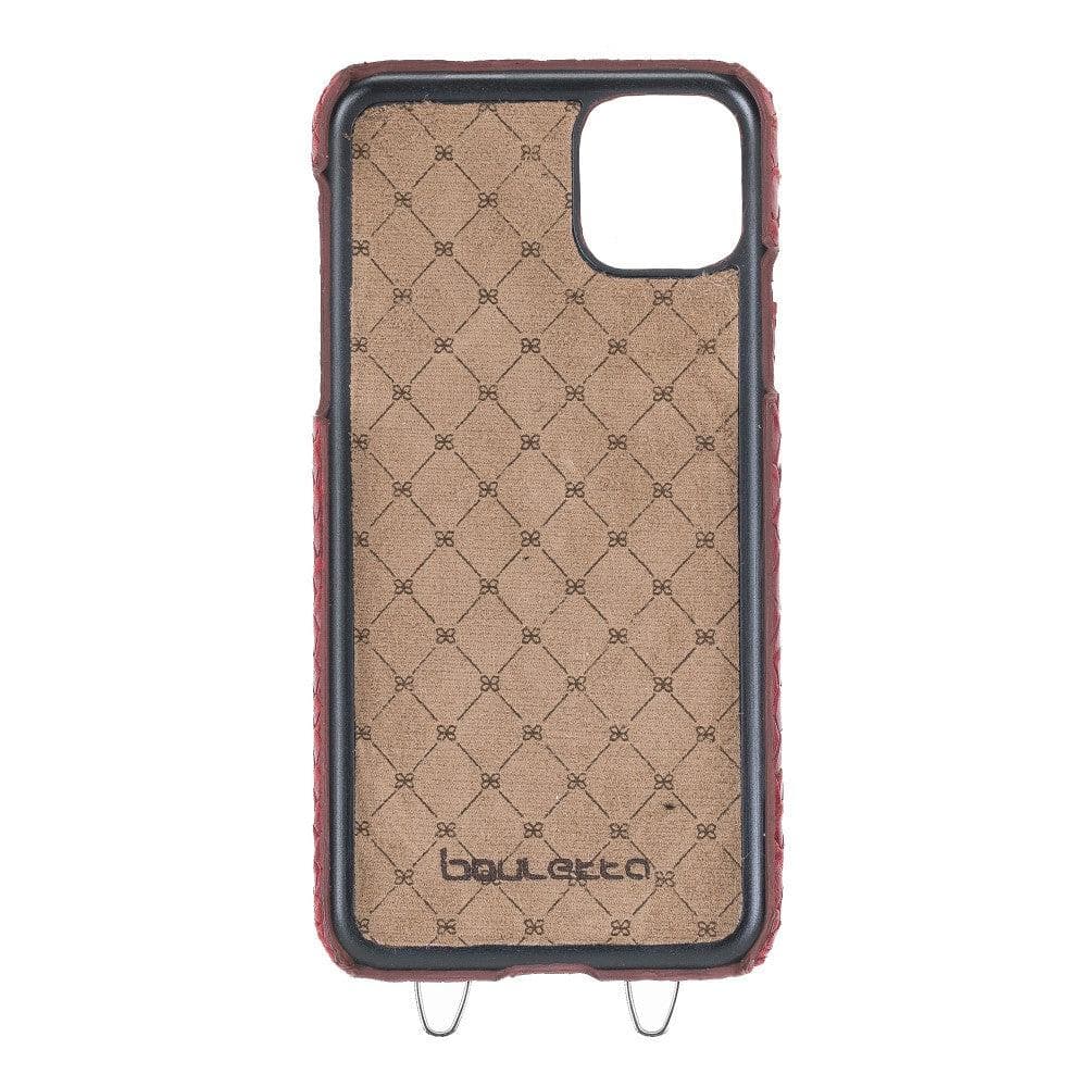 Bouletta Saff iPhone 11 Leather Case with Crossbody Strap - Bouletta