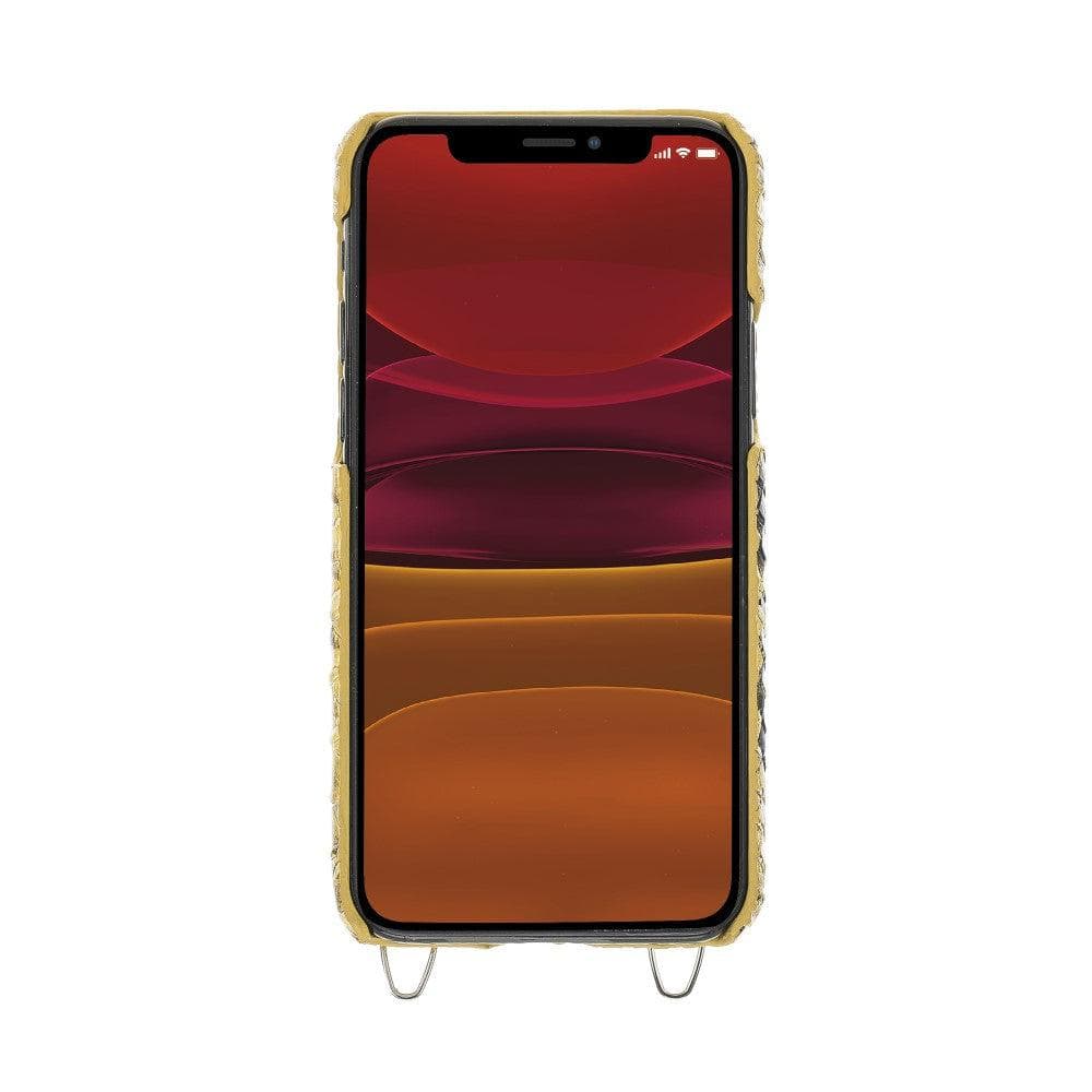 Bouletta Saff iPhone 11 Leather Case with Crossbody Strap - Bouletta
