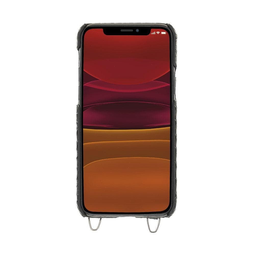 Bouletta Saff iPhone 11 Leather Case with Crossbody Strap - Bouletta