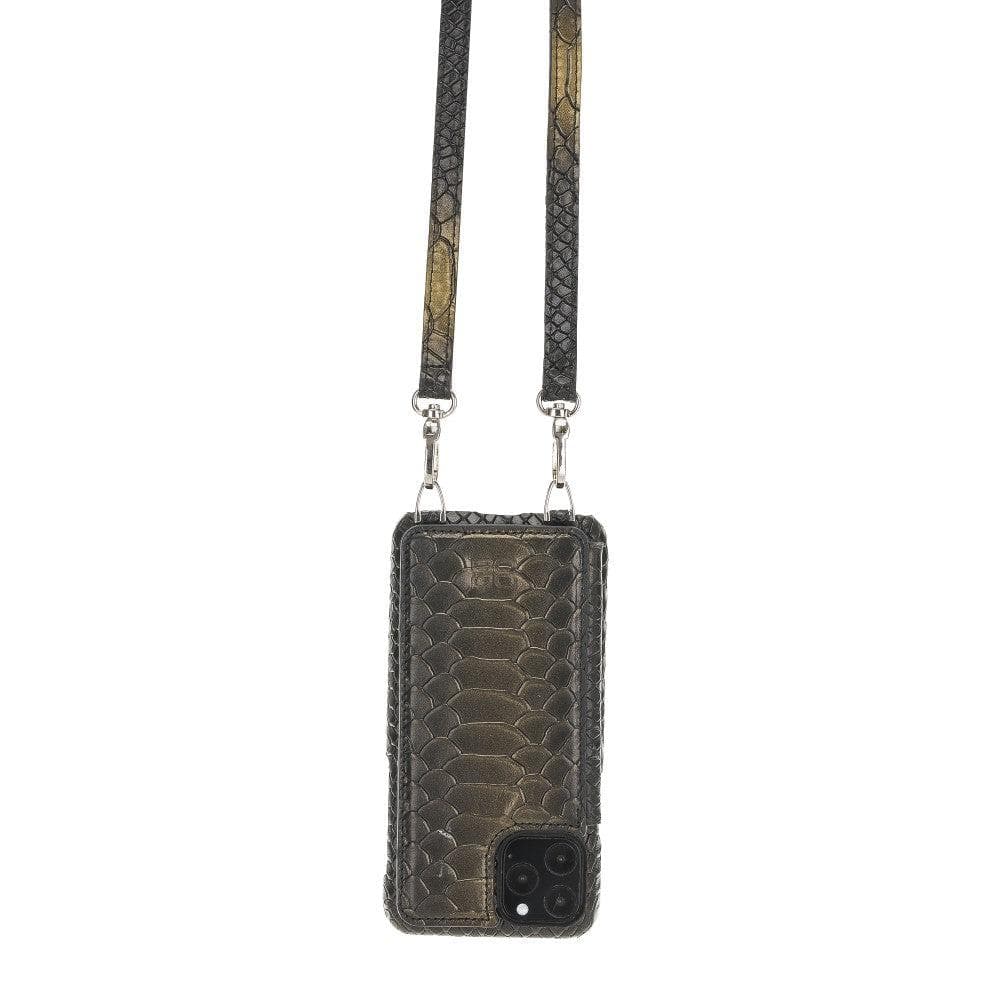 Bouletta Saff iPhone 11 Leather Case with Crossbody Strap - Bouletta