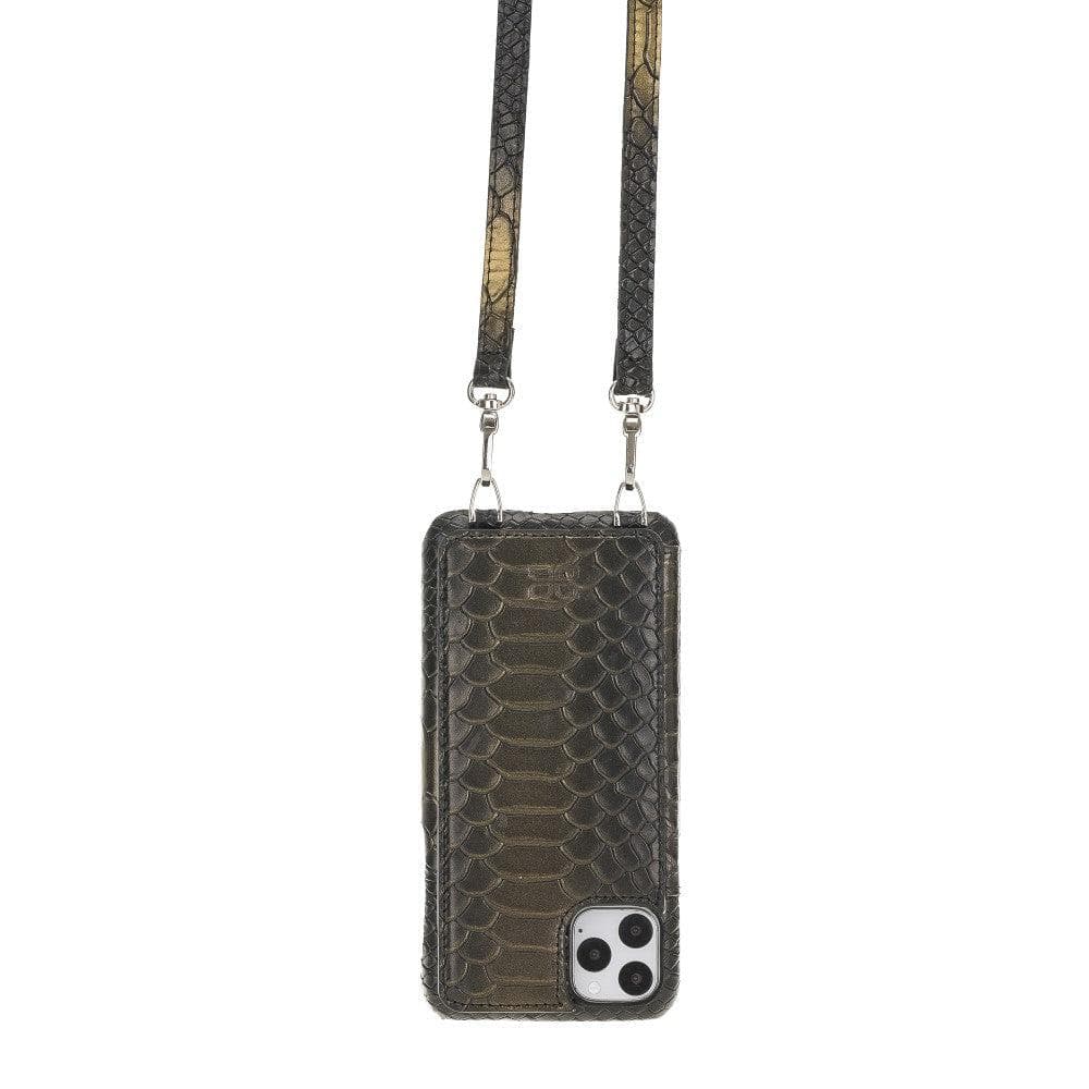 Bouletta Saff iPhone 11 Leather Case with Crossbody Strap - Bouletta