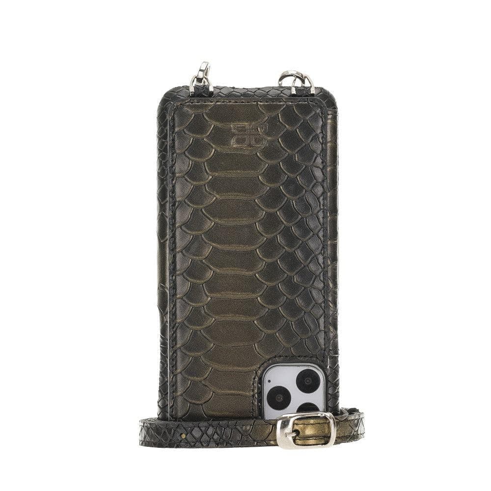 Bouletta Saff iPhone 11 Leather Case with Crossbody Strap - Bouletta