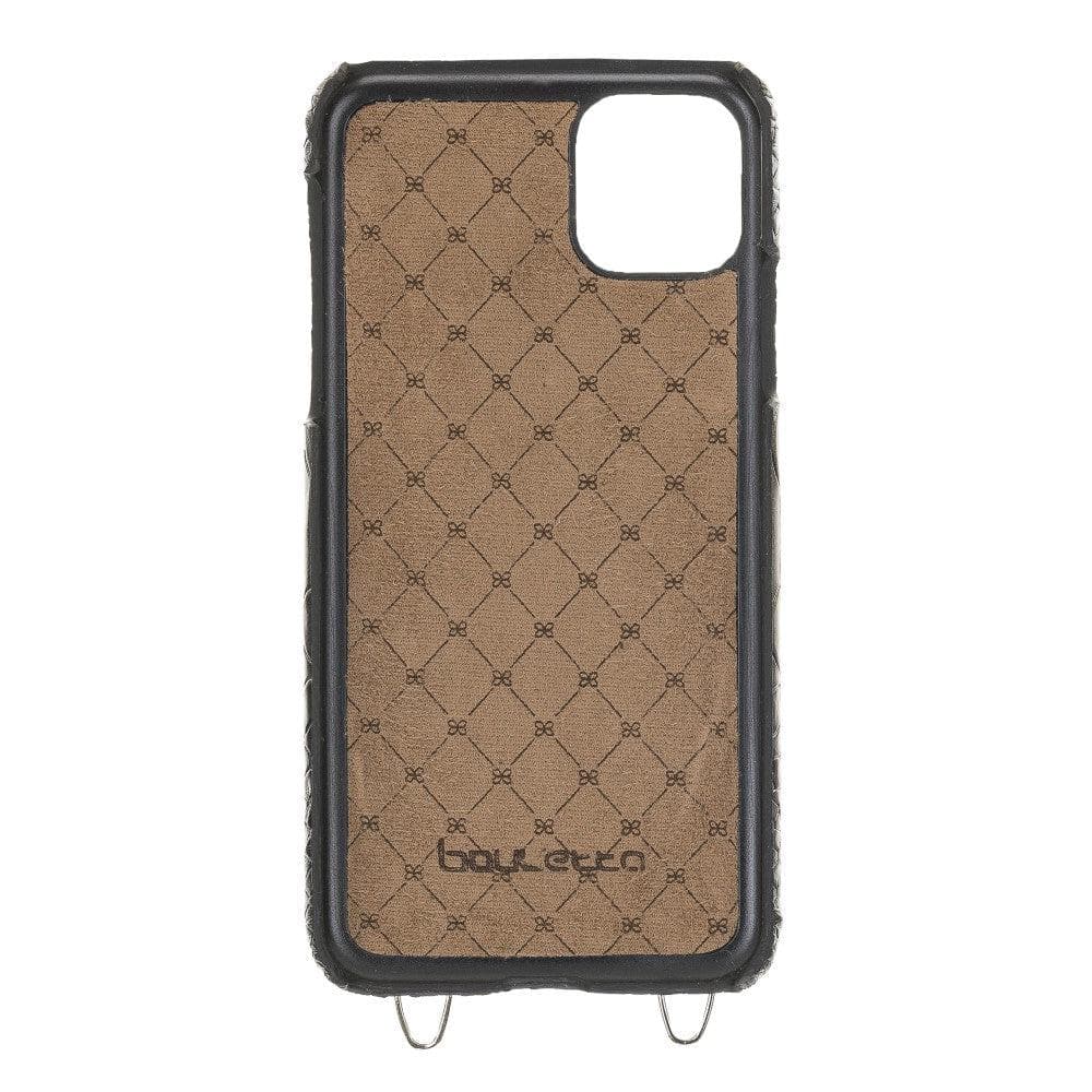 Bouletta Saff iPhone 11 Leather Case with Crossbody Strap - Bouletta